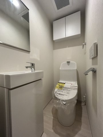 市ヶ谷春日マンションのトイレ|シンプルで使いやすいトイレです