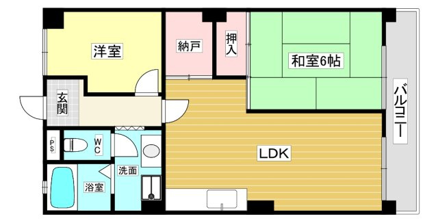 【間取り】 | シャンベルタン女学院通り