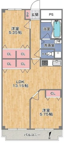 【間取り】