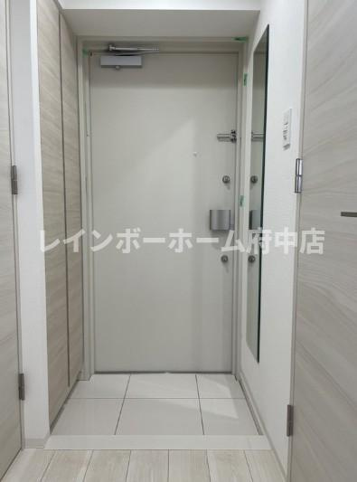 ブライズ調布飛田給の玄関