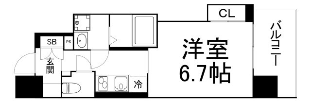 【間取り】 | ファーストフィオーレ本町イースト