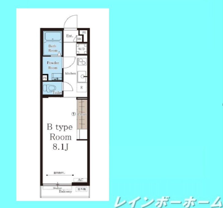 【仲介手数料：50％OFF】対象物件！の間取り