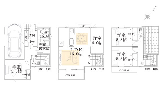 【間取り】