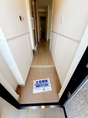 ベルフルールの玄関