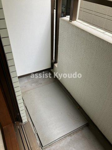上北沢アサカマンションのバルコニー