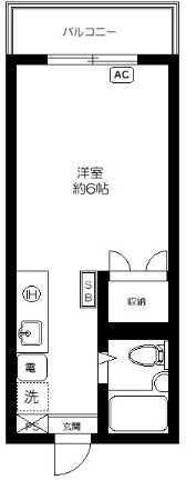 上北沢アサカマンションの間取り