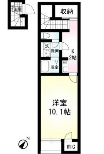 カーサ　フローレスの間取り
