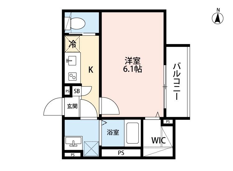 Lumina Nisshin(ルミナニッシン)の間取り