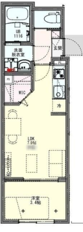 ＫＥＩＡＩ　ＲＥＳＩＤＥＮＣＥ　北戸田の間取り