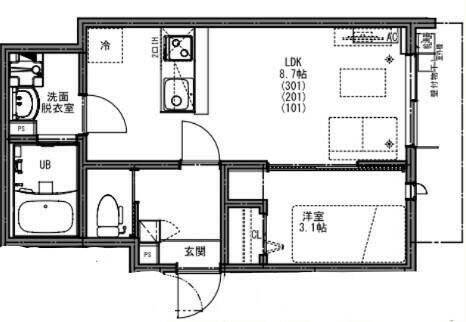 ＫＥＩＡＩ　ＲＥＳＩＤＥＮＣＥ　北上尾Ⅲ
