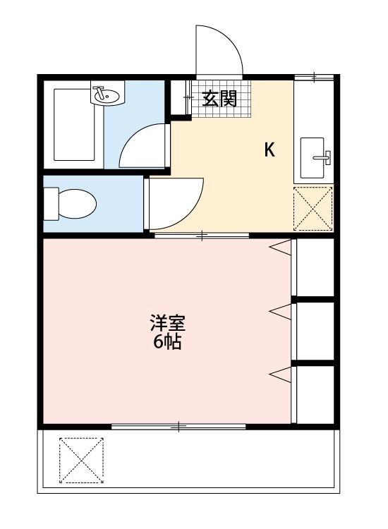 ドミール・有阪の間取り