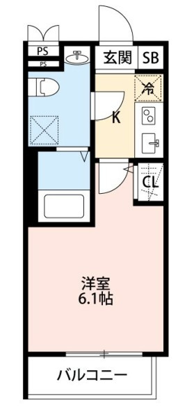 R氷川の間取り