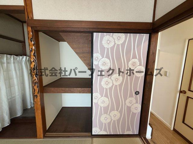 招提大谷戸建　賃貸の収納|専用の収納スペースです