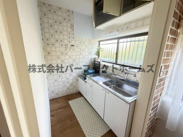招提大谷戸建　賃貸のキッチン|使いやすいキッチンです
