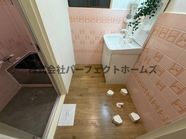 招提大谷戸建　賃貸の洗面所|洗面所です