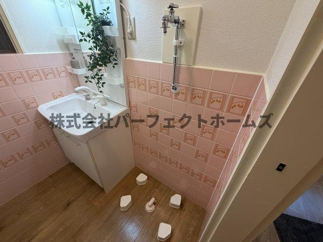 招提大谷戸建　賃貸の設備|洗濯機置場