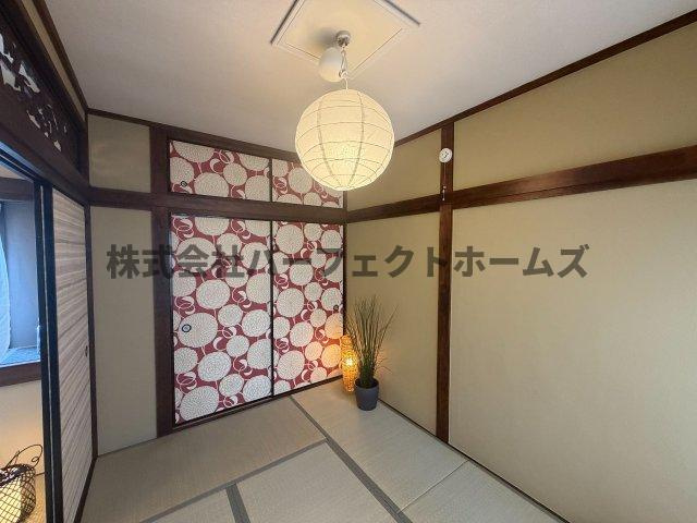 招提大谷戸建　賃貸の和室|趣のある和室です