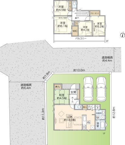 Vergarden笹野台三丁目 新築分譲 全1棟の画像