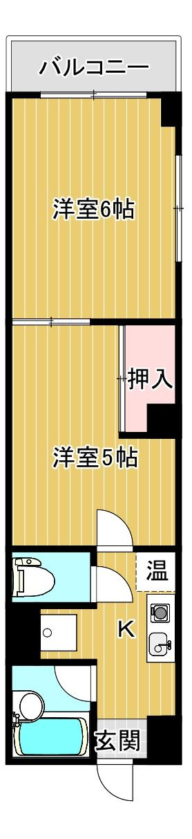 レジデンスカープ新潟の間取り