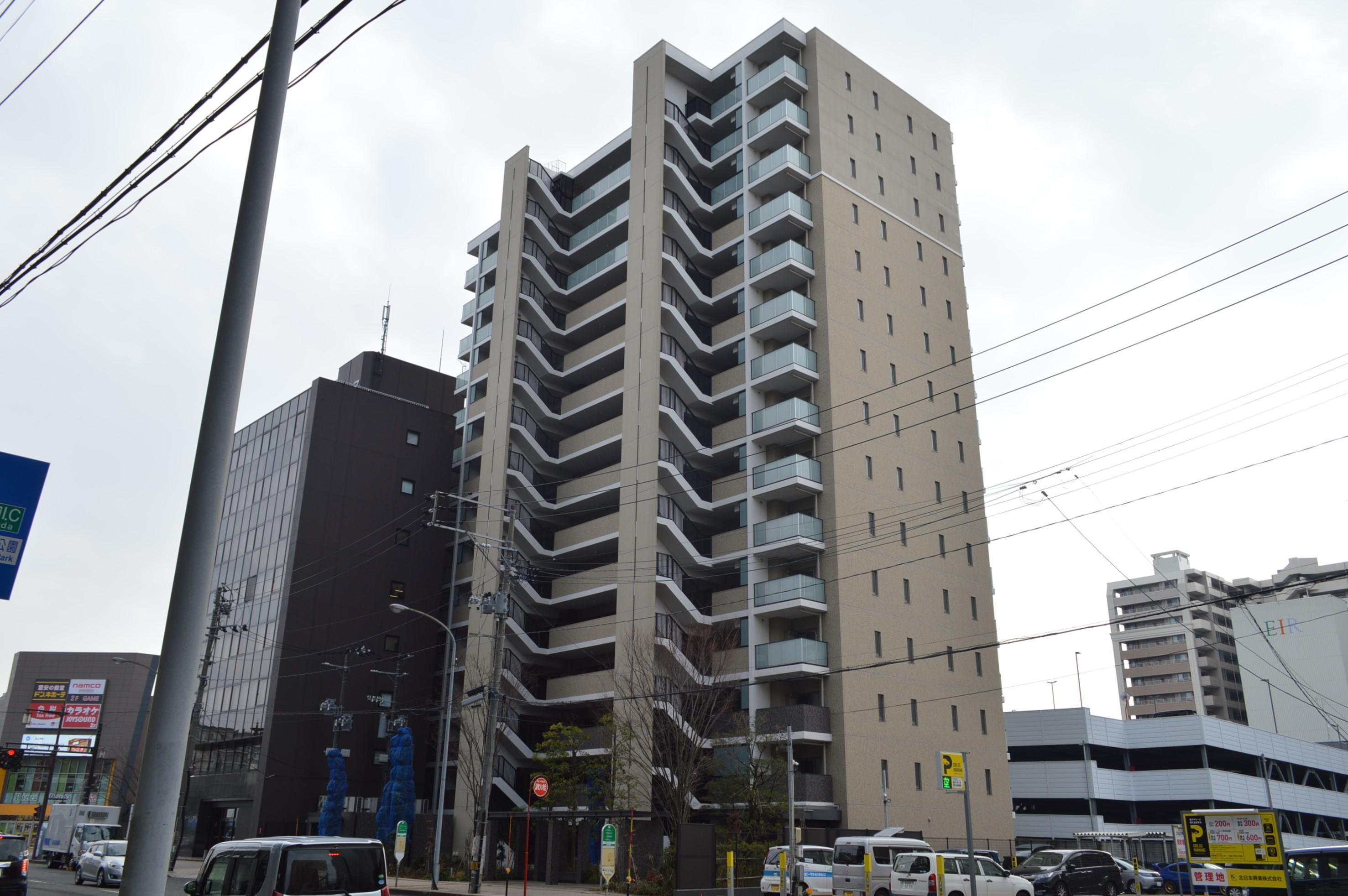 プラウド新潟米山の外観