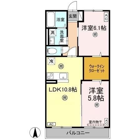 ベルティルミナスの間取り
