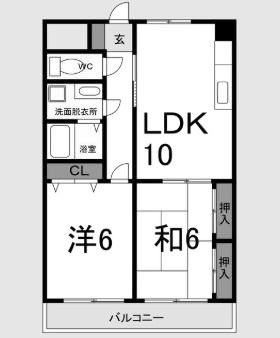 ハイツサカエールキンサンの間取り
