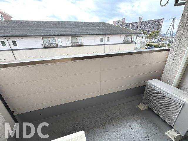 Life館ボナールBのバルコニー