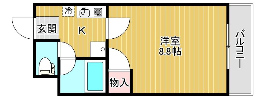 プレーンコートの間取り