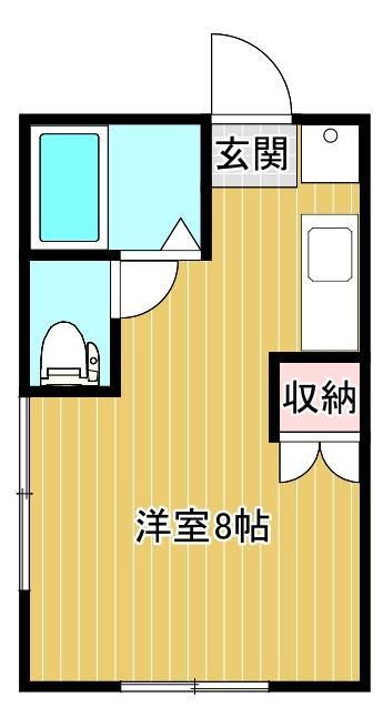 ブランドールⅠの間取り