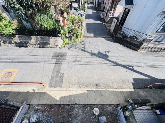 市川市曽谷３丁目新築戸建【百合台小学校：7分】の展望|バルコニーより道路側眺望