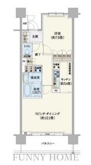 【間取り】 | リージア経堂テラスガーデン