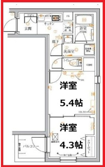 【間取り】 | ベルシードステアーヒガシジュウジョウエキマエ
