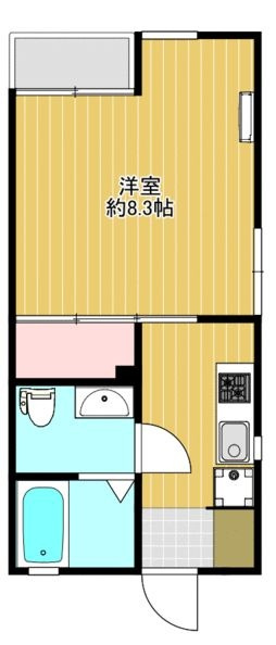 目白ハイツの間取り|間取りです。