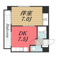 【間取り】 | 第一ファミールビル