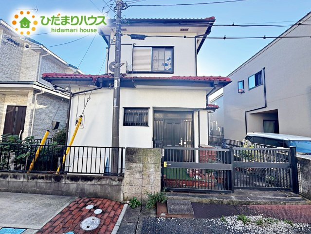 上尾市瓦葺　売地の外観