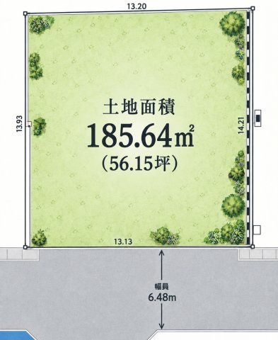【土地図】 | ◆泉区緑園7丁目　建築条件なし売地◆