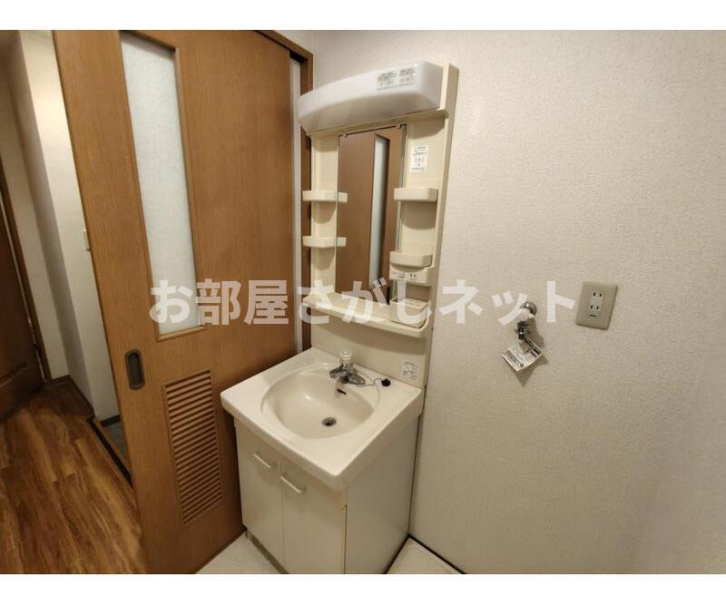 ファイン万久【おとり物件なし】#学生・社会人にオススメ！初期費用分割払いOK！の洗面所
