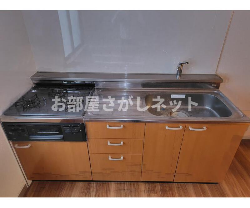 ファイン万久【おとり物件なし】#学生・社会人にオススメ！初期費用分割払いOK！のキッチン