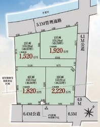 川越市今福　建築条件なし売地　東武東上線『川越駅』バス13分　【高階北小学区】の地図