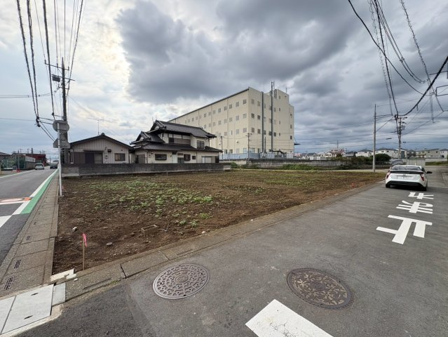 川越市今福　建築条件なし売地　東武東上線『川越駅』バス13分　【高階北小学区】の外観