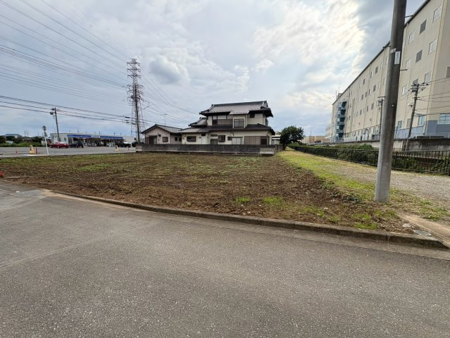 川越市今福　建築条件なし売地　東武東上線『川越駅』バス13分　【高階北小学区】の外観