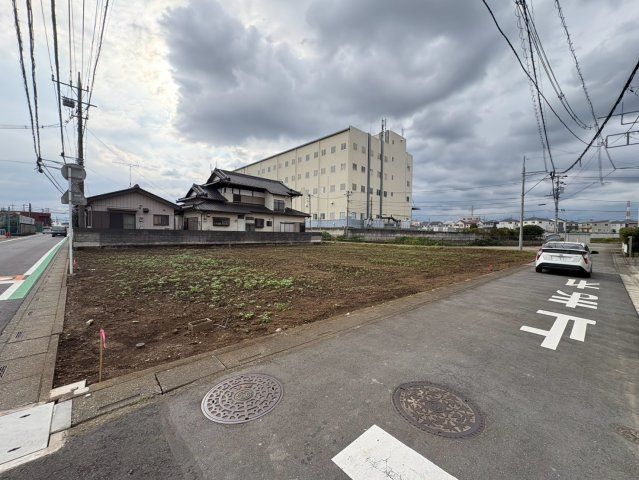 川越市今福　建築条件なし売地　東武東上線『川越駅』バス13分　【高階北小学区】の外観