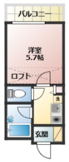 アップル春日井の間取り