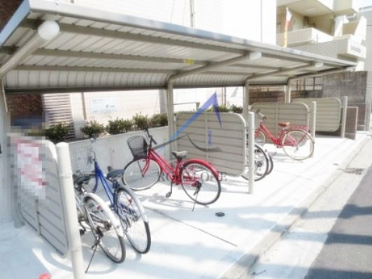 ラシュレのその他共用部分|駐輪スペースです。