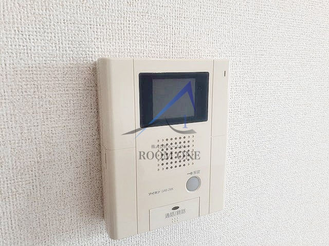 ラシュレのセキュリティ|モニター付きインターホンです。