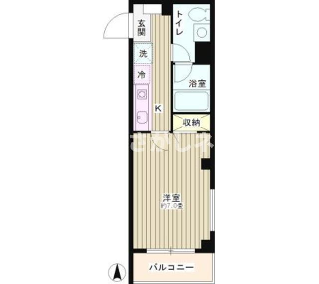 パセオ中野【おとり物件なし】の間取り