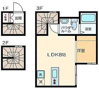 【間取り】 | Alley　House | 間取りです。
