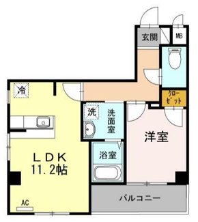 【間取り】 | エスト四つ木 | 間取りです。