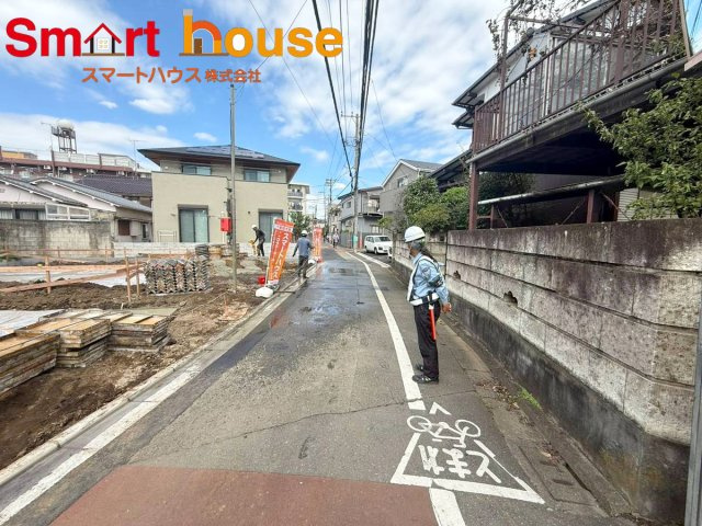 府中市晴見町第3の前面道路含む現地写真