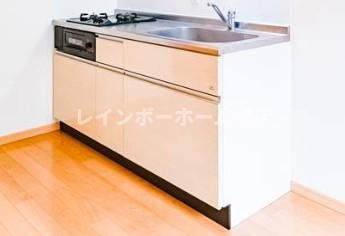 【仲介手数料：50％OFF】対象物件！のキッチン|使いやすいキッチンです